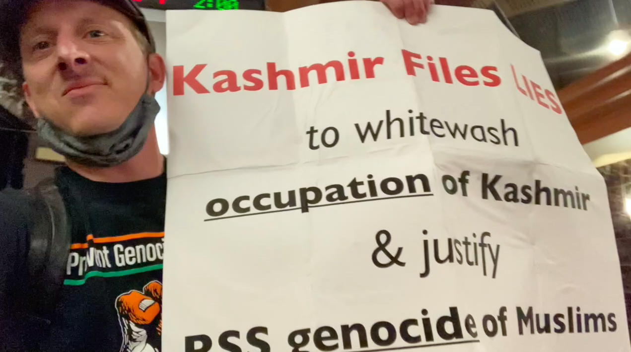 Why I’m Crashing Screenings of “Kashmir Files” in California